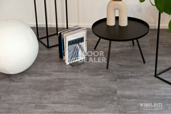 Vinilam Ceramo Stone 2,5 мм 71616 Цемент Серый фото 7 | FLOORDEALER
